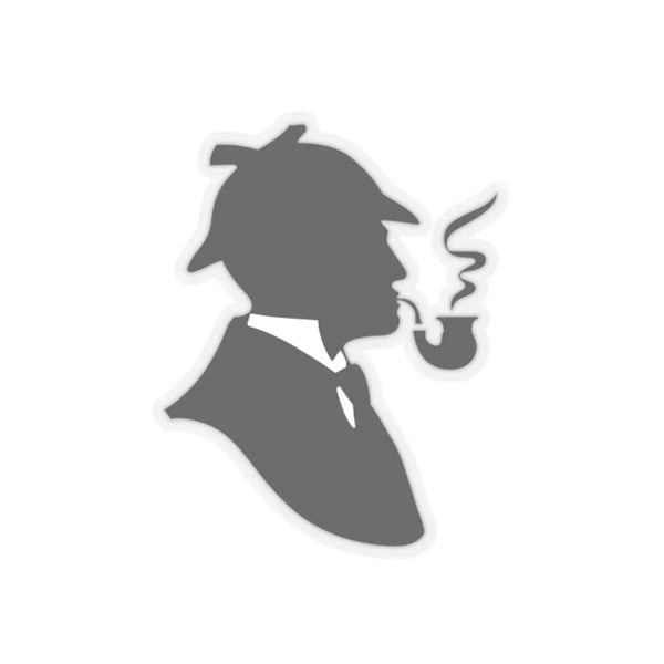 Sherlock Holmes Silhouette Stickers - The Sherlock Holmes Company