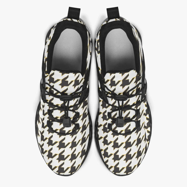 Unisex Houndstooth Running Shoes - The Sherlock Holmes Company