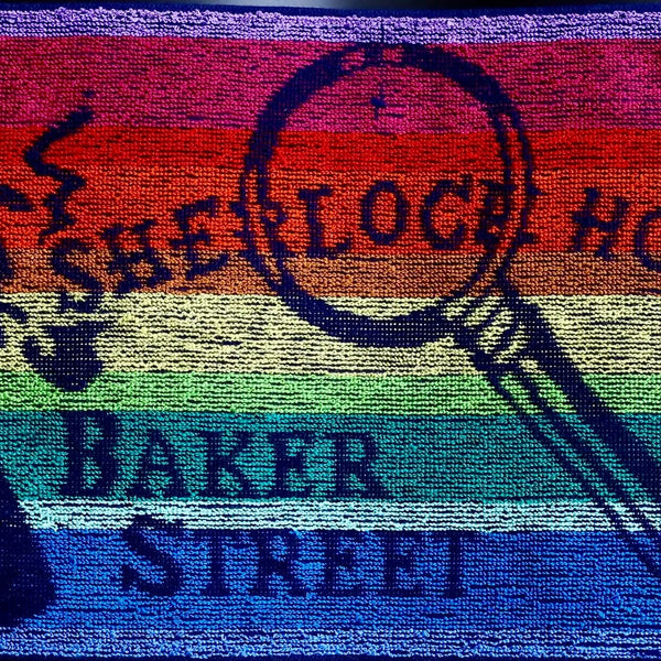 Men's Holmes Towel | Sherlock Holmes Bar Towel | Sherlock Holmes