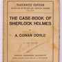 Sherlock Holmes (Tauchnitz Edition; Vol 4790), Copyright Edition, Published 1927 - The Sherlock Holmes Company