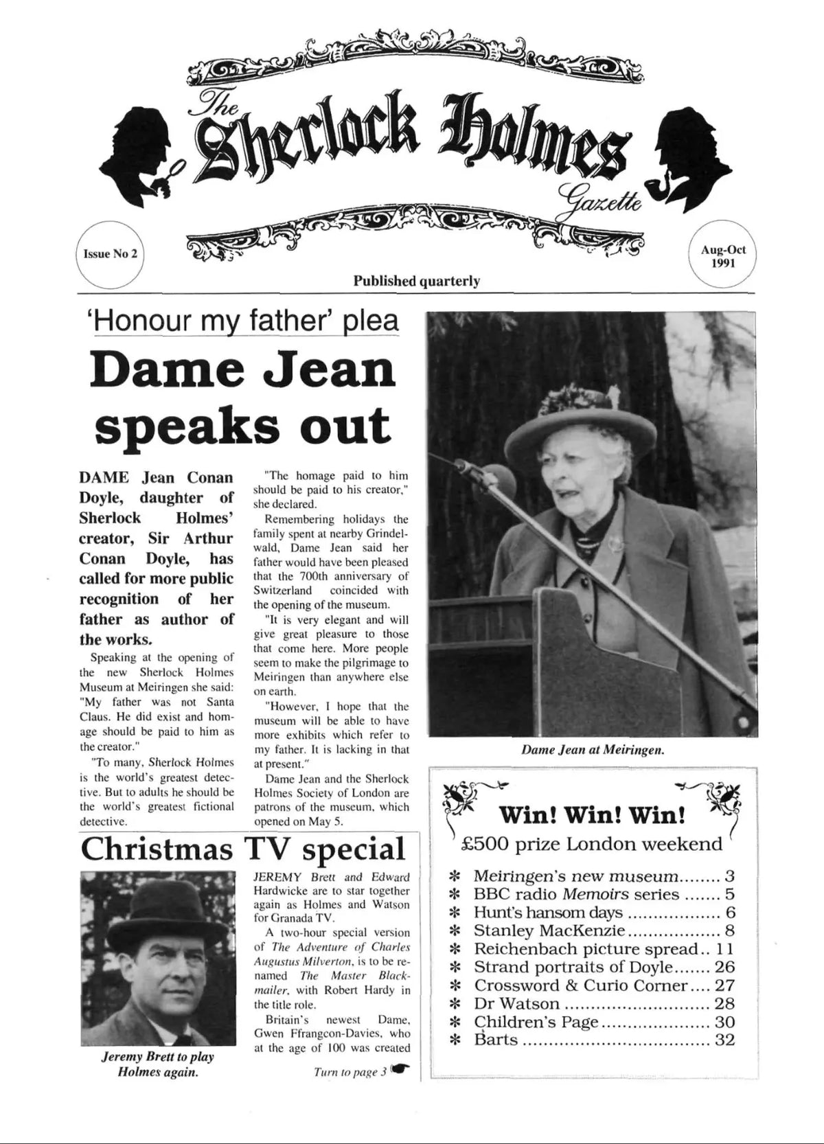 The Sherlock Holmes Gazette - Issue 02 - Digital Download - The Sherlock Holmes Company
