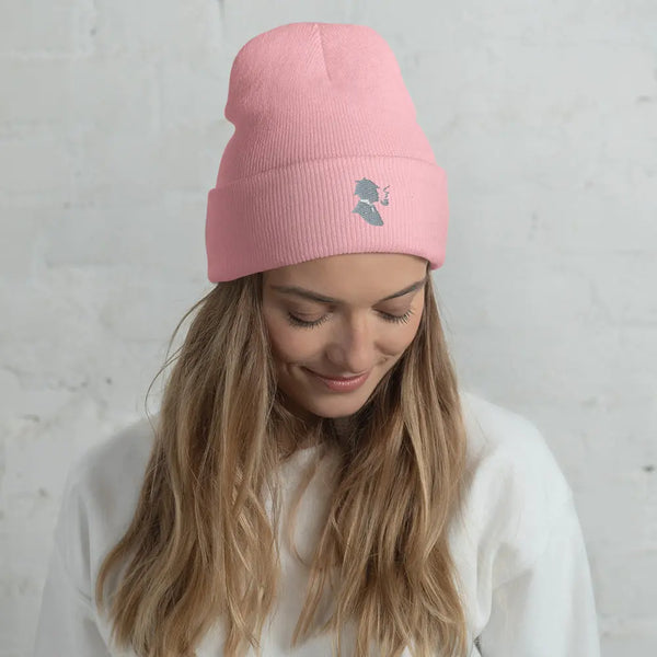 Sherlock Holmes - Pink Cuffed Beanie - The Sherlock Holmes Company