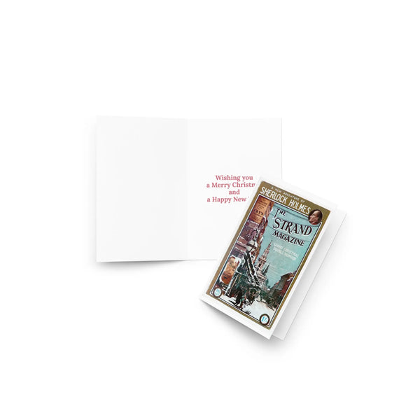 Sherlock Holmes Card | Christmas Greeting Card | Sherlock Holmes