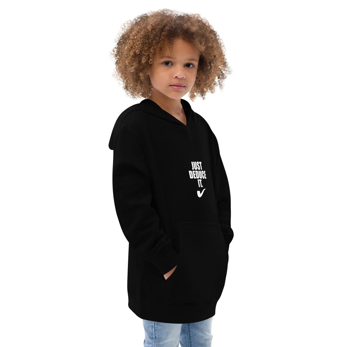 Kids - Just Deduce it - fleece hoodie - The Sherlock Holmes Company