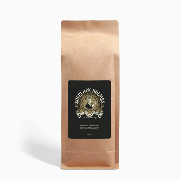 Mushroom Coffee Fusion - Lion’s Mane & Chaga 16oz - The Sherlock Holmes Company