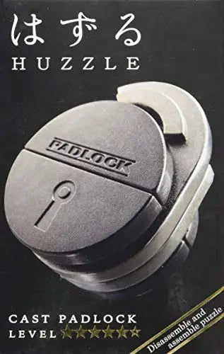 EUREKA 515095" Huzzle Cast Padlock Puzzle - The Sherlock Holmes Company