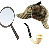 Magnifying Glass Victorian Look | Pipe Detective Kit | Sherlock Holmes