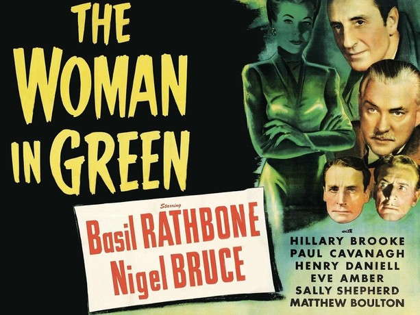 The Woman In Green - Film Poster