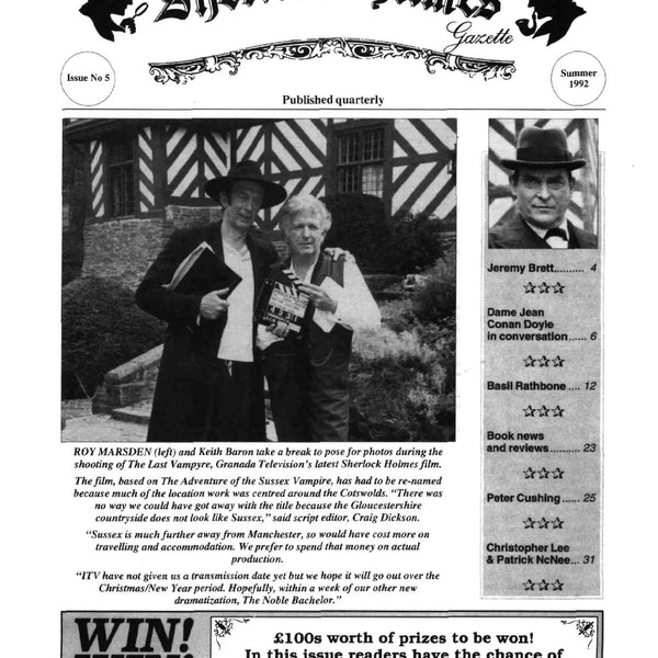 Sherlock Holmes Gazette - Issue 05 - Digital Download - The Sherlock Holmes Company