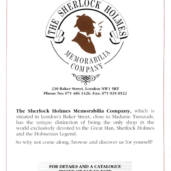 Sherlock Holmes Gazette - Issue 07 - Digital Download