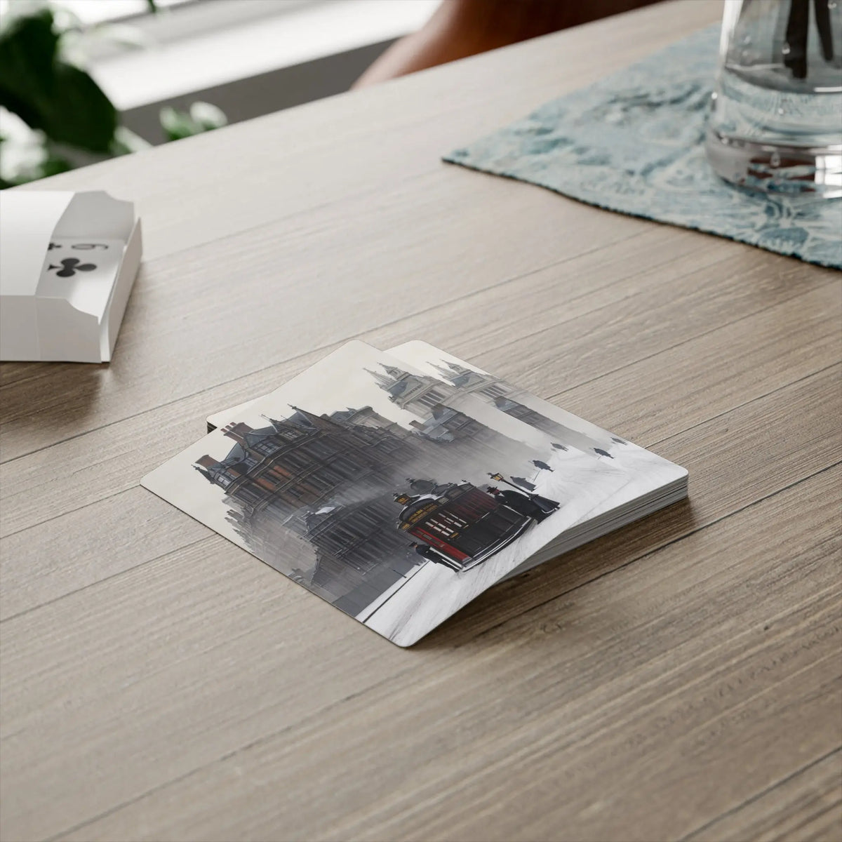 Sherlock Holmes - London Street Scene - Poker Cards - The Sherlock Holmes Company