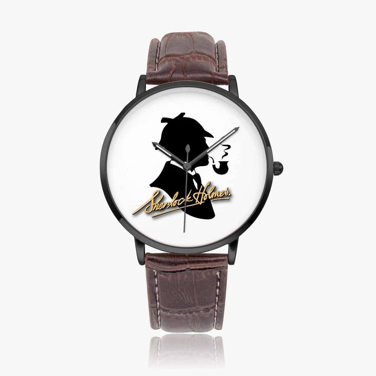 The Sherlock Holmes Company - Classic Silhouette and Signature - Quartz Watch - sherlock holmes