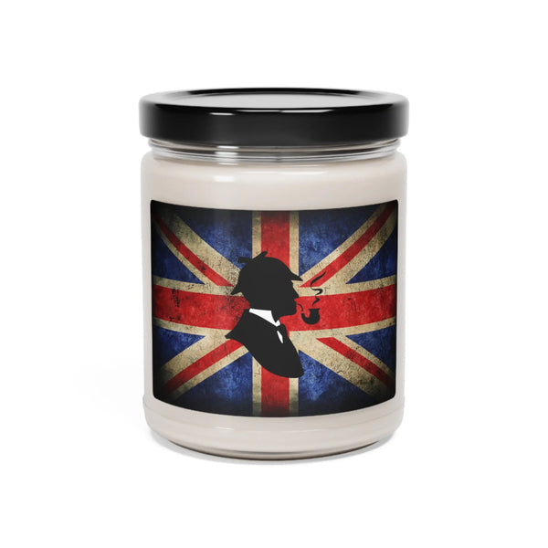 Sherlock Holmes Cinnamon Vanilla Scented Soy Candle, 9oz - The Sherlock Holmes Company