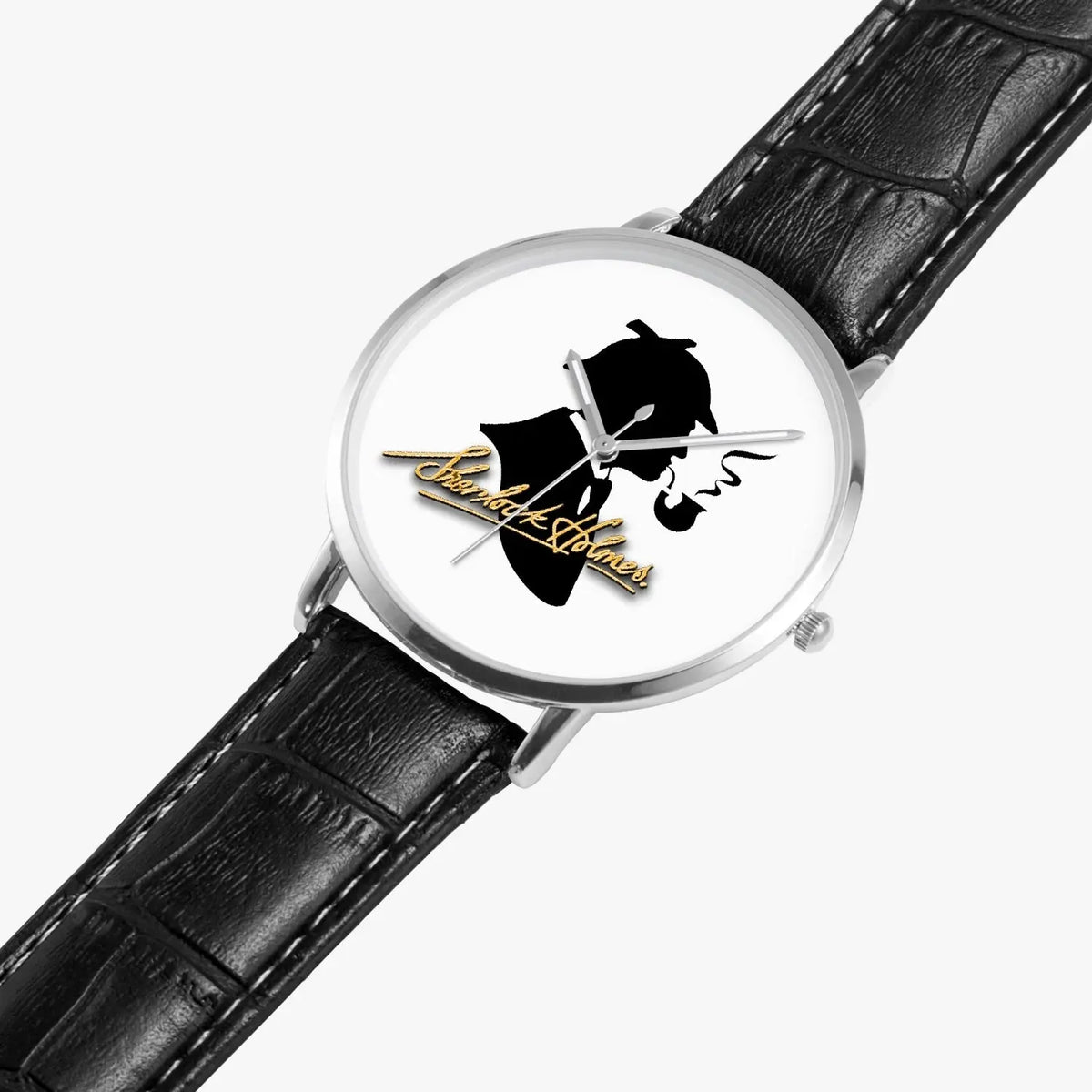 The Sherlock Holmes Company - Classic Silhouette and Signature - Quartz Watch - sherlock holmes