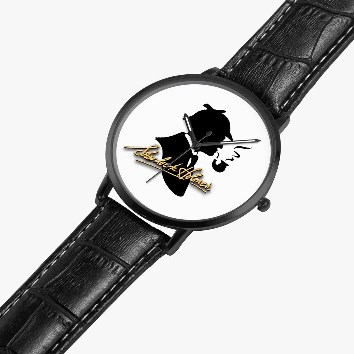 The Sherlock Holmes Company - Classic Silhouette and Signature - Quartz Watch - sherlock holmes