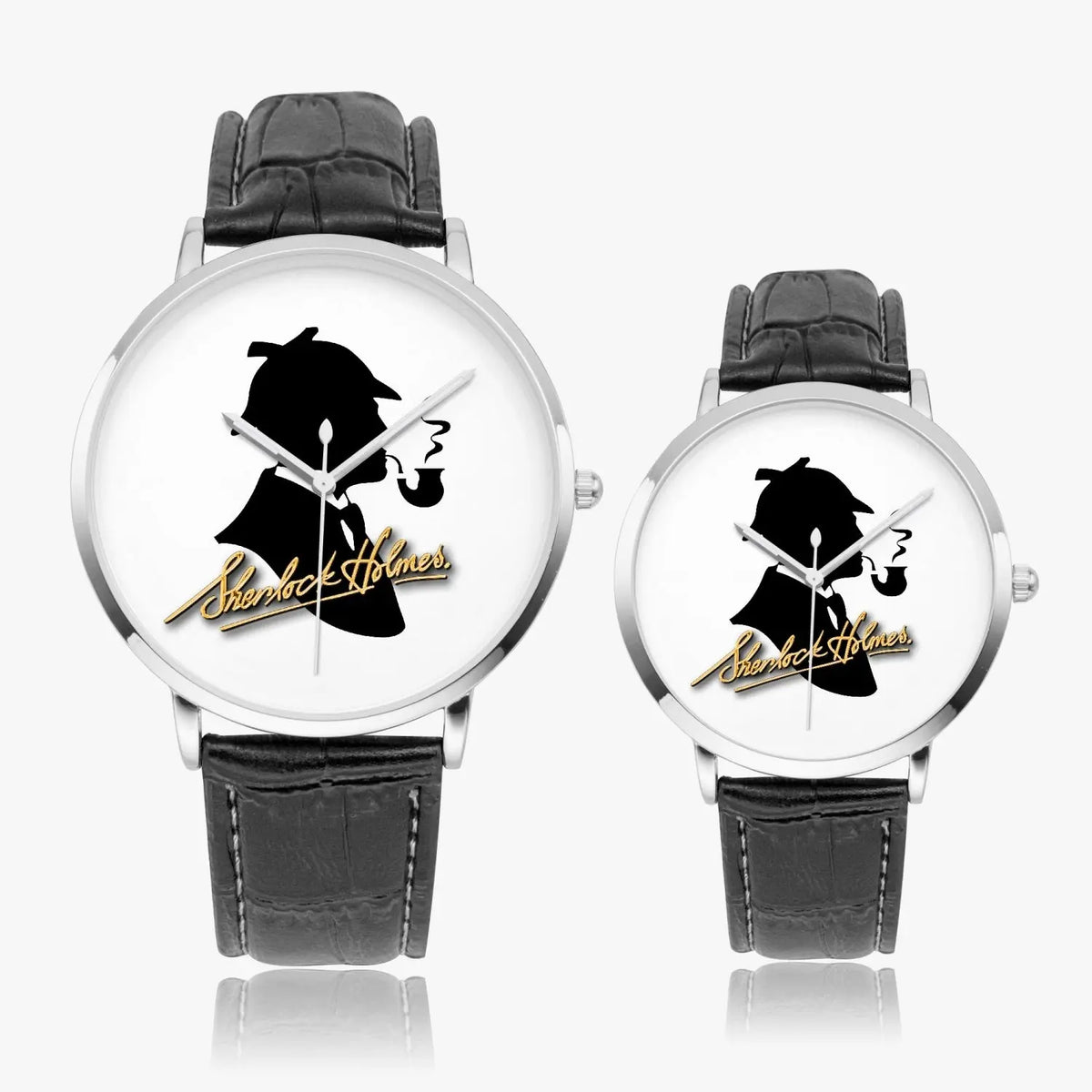The Sherlock Holmes Company - Classic Silhouette and Signature - Quartz Watch - sherlock holmes