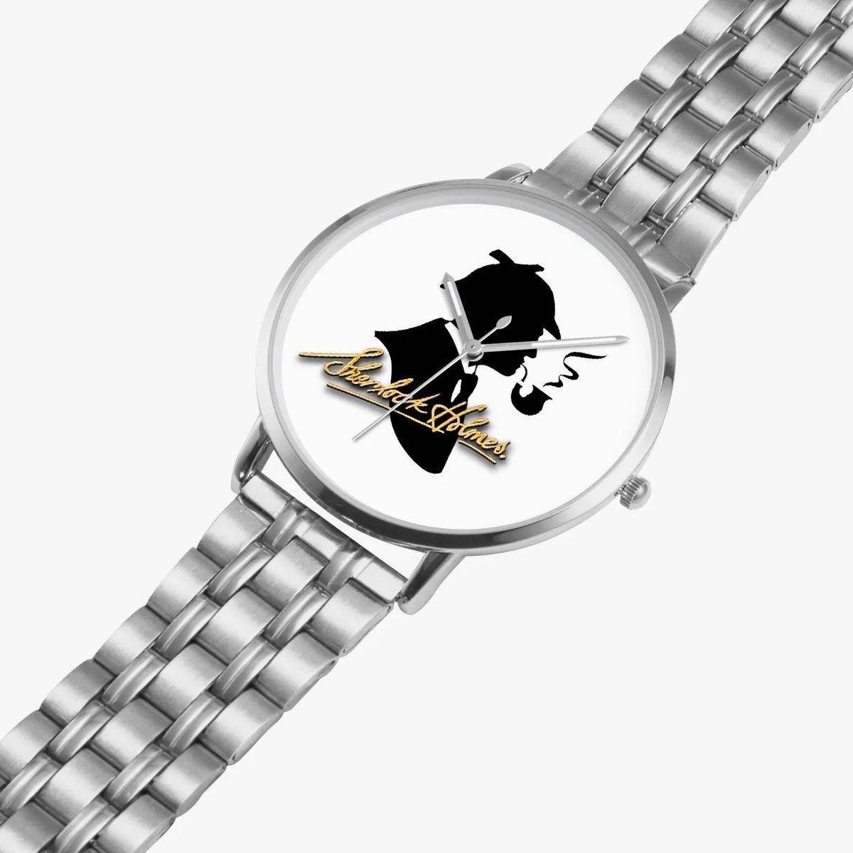 The Sherlock Holmes Company - Classic Silhouette and Signature - Quartz Watch - sherlock holmes
