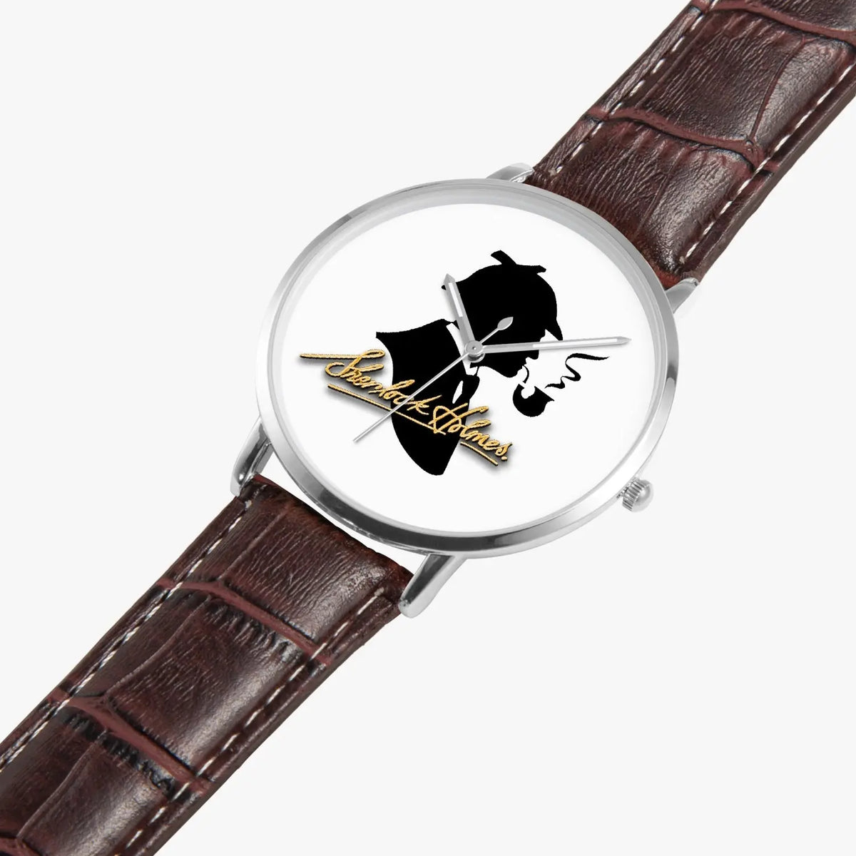 The Sherlock Holmes Company - Classic Silhouette and Signature - Quartz Watch - sherlock holmes