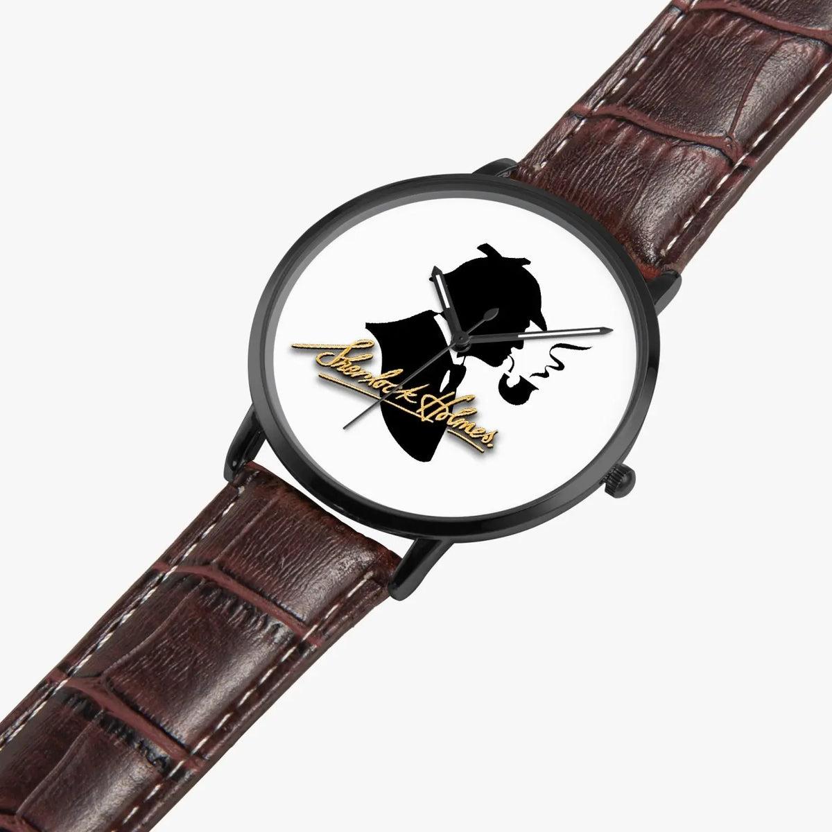 The Sherlock Holmes Company - Classic Silhouette and Signature - Quartz Watch - sherlock holmes