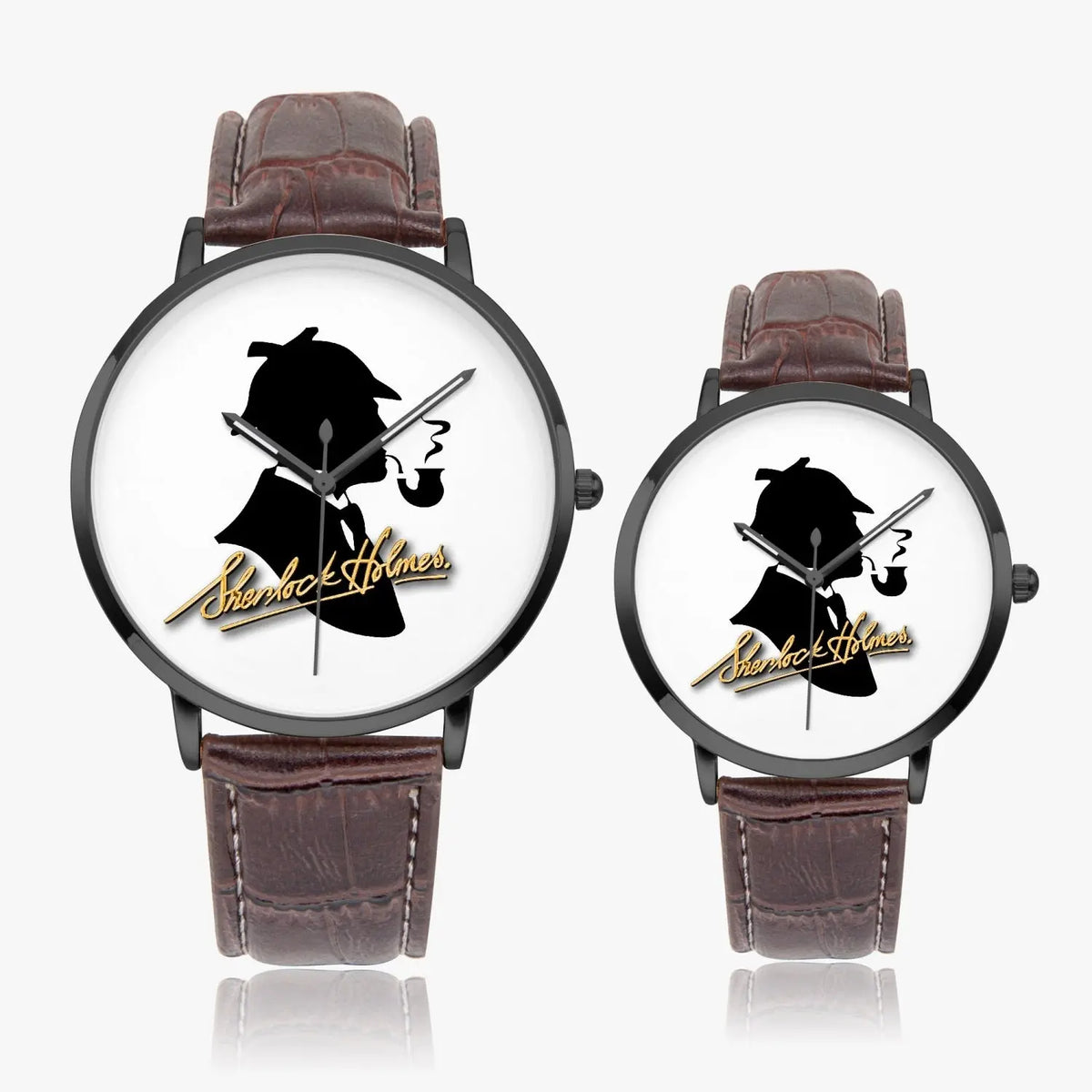 The Sherlock Holmes Company - Classic Silhouette and Signature - Quartz Watch - sherlock holmes