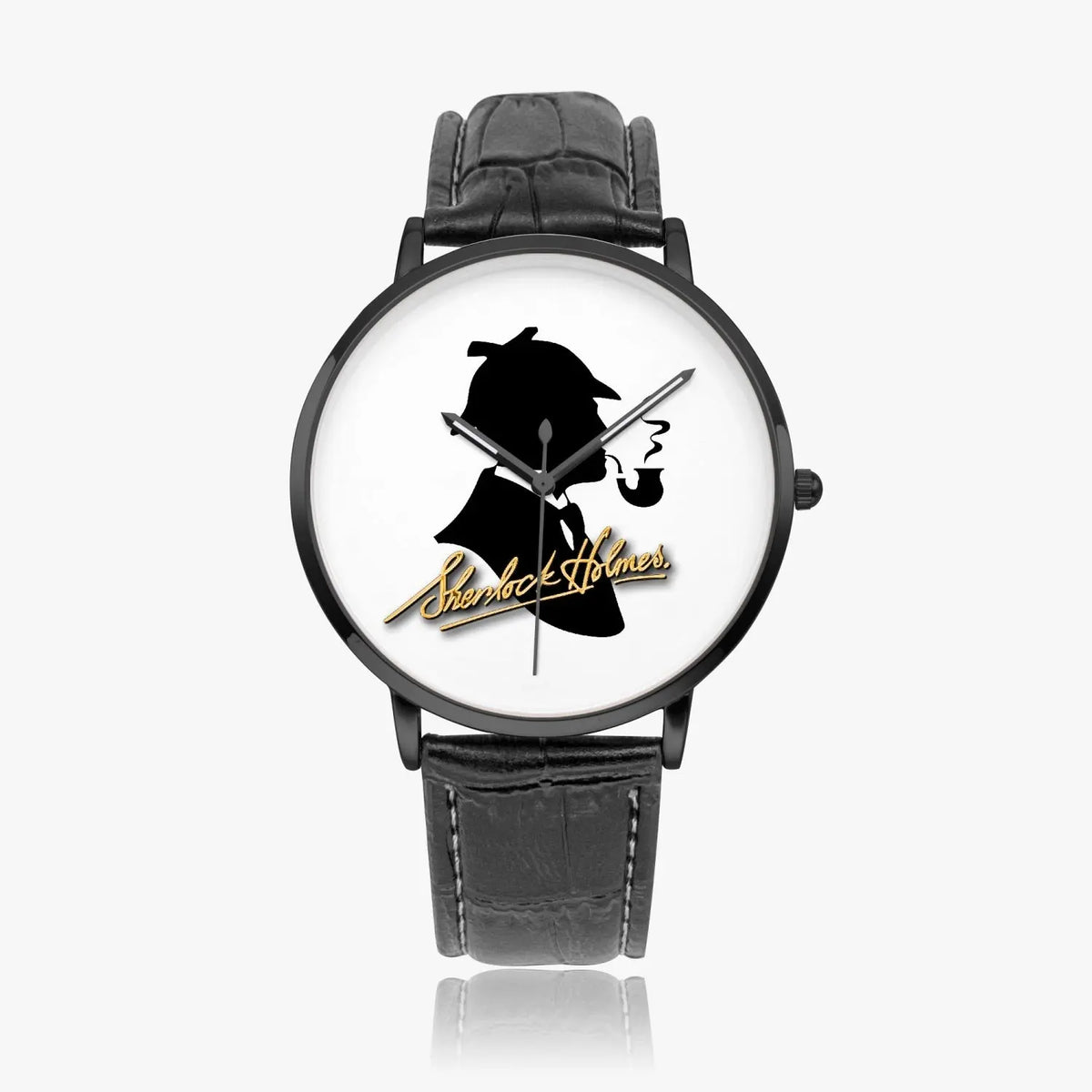 The Sherlock Holmes Company - Classic Silhouette and Signature - Quartz Watch - sherlock holmes