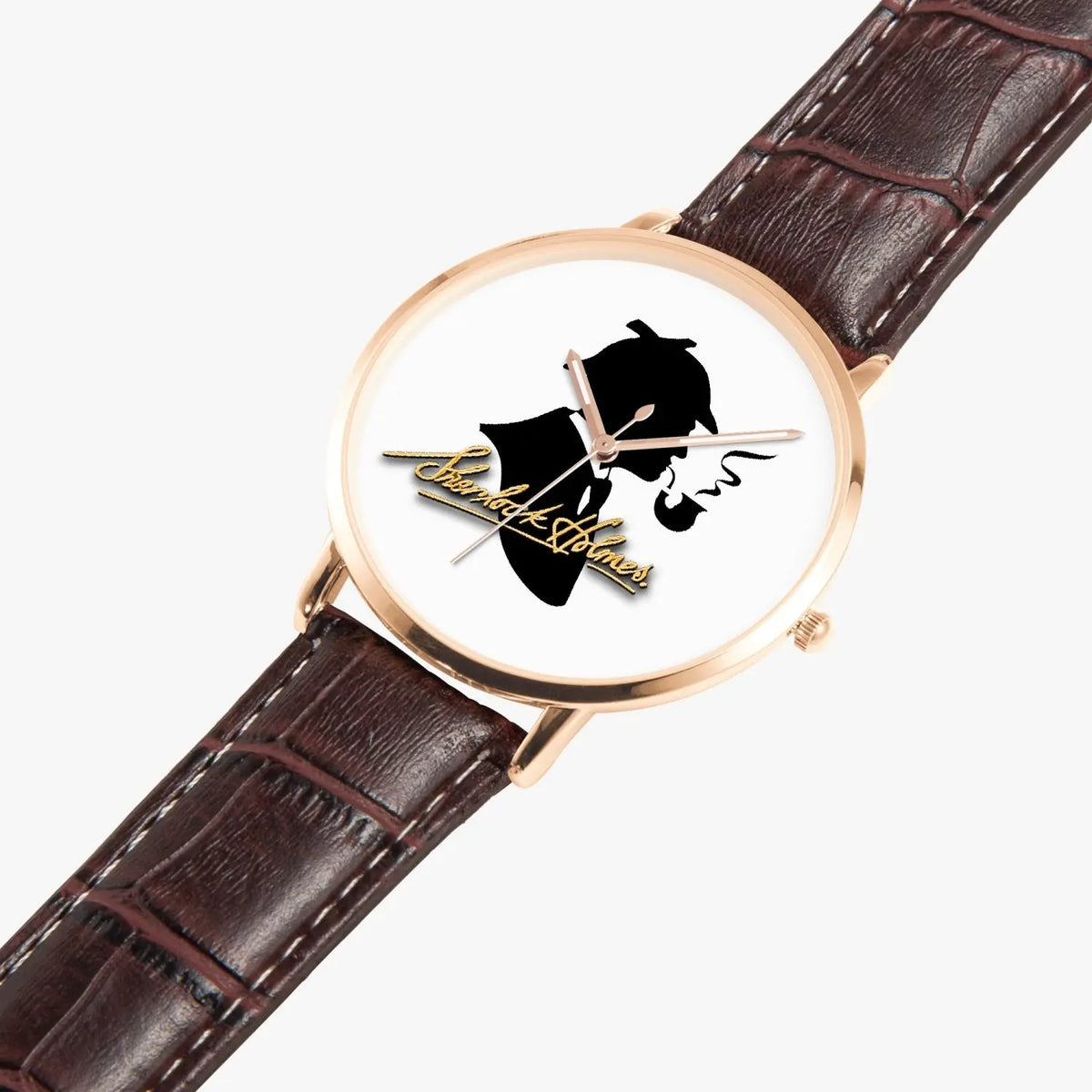 The Sherlock Holmes Company - Classic Silhouette and Signature - Quartz Watch - sherlock holmes