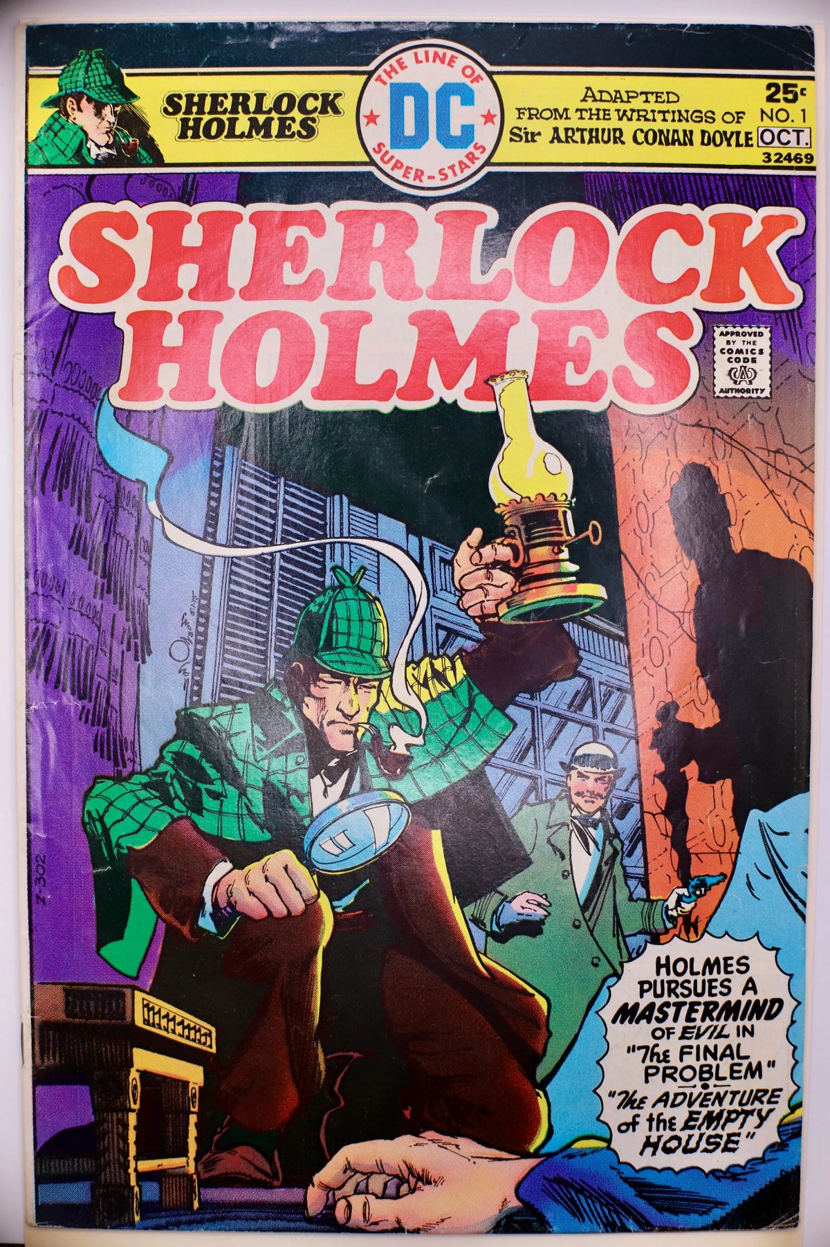 Sherlock Holmes #1 - Published by DC Comics, United States, 1975 - The Sherlock Holmes Company