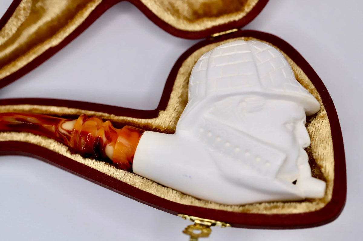 Royal Meerschaum Pipes | AKB Meerschaum Pipe | Sherlock Holmes