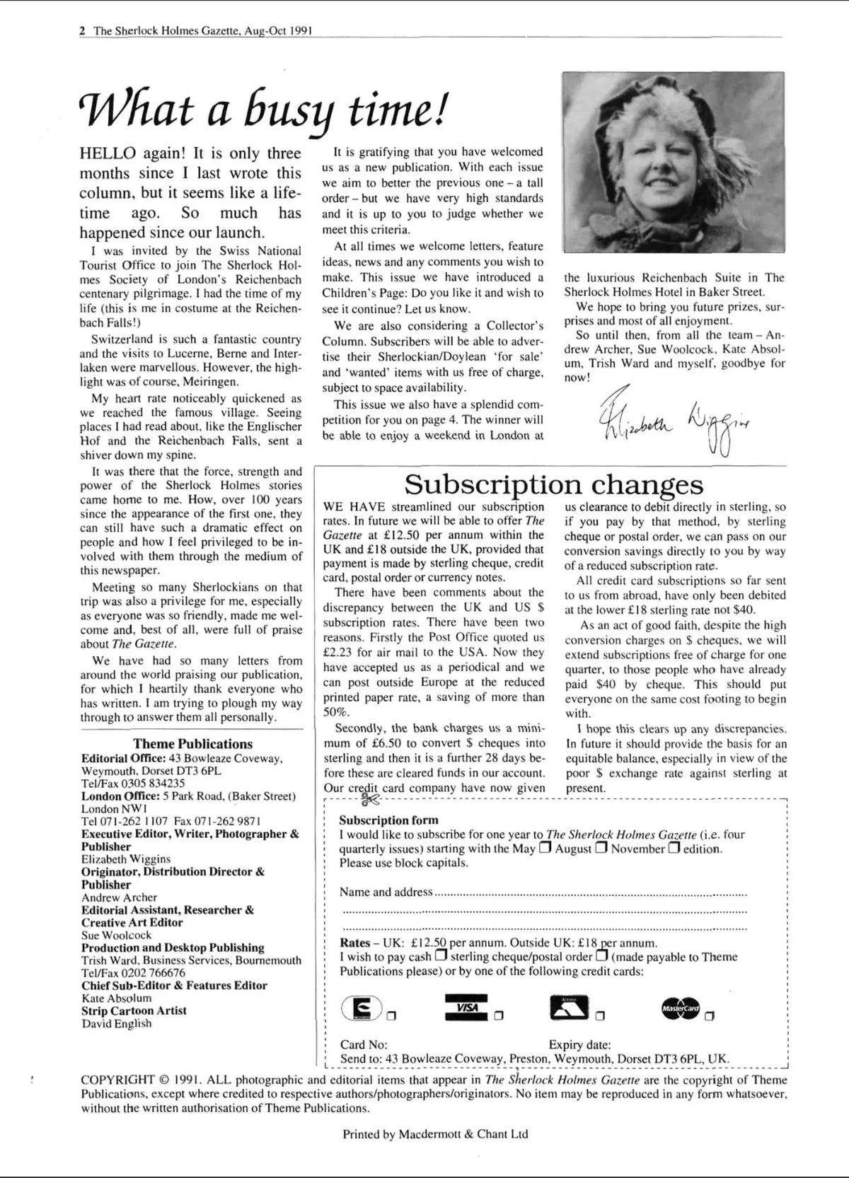 The Sherlock Holmes Gazette - Issue 02 - Digital Download - The Sherlock Holmes Company