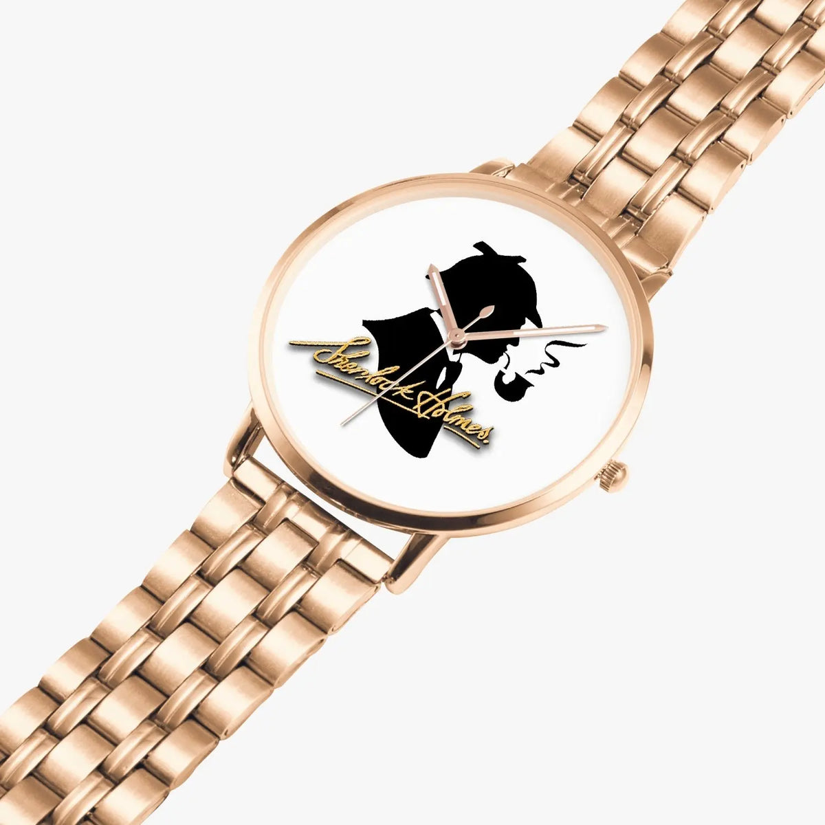 Silhouette & Signature Watch | Holmes Quartz Watch | Sherlock Holmes 