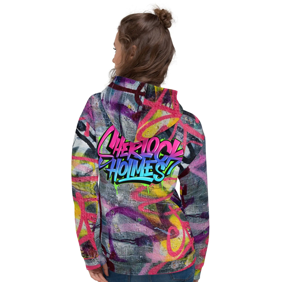 Sherlock Unisex Hoodie | Graffiti Unisex Hoodie | Sherlock Holmes