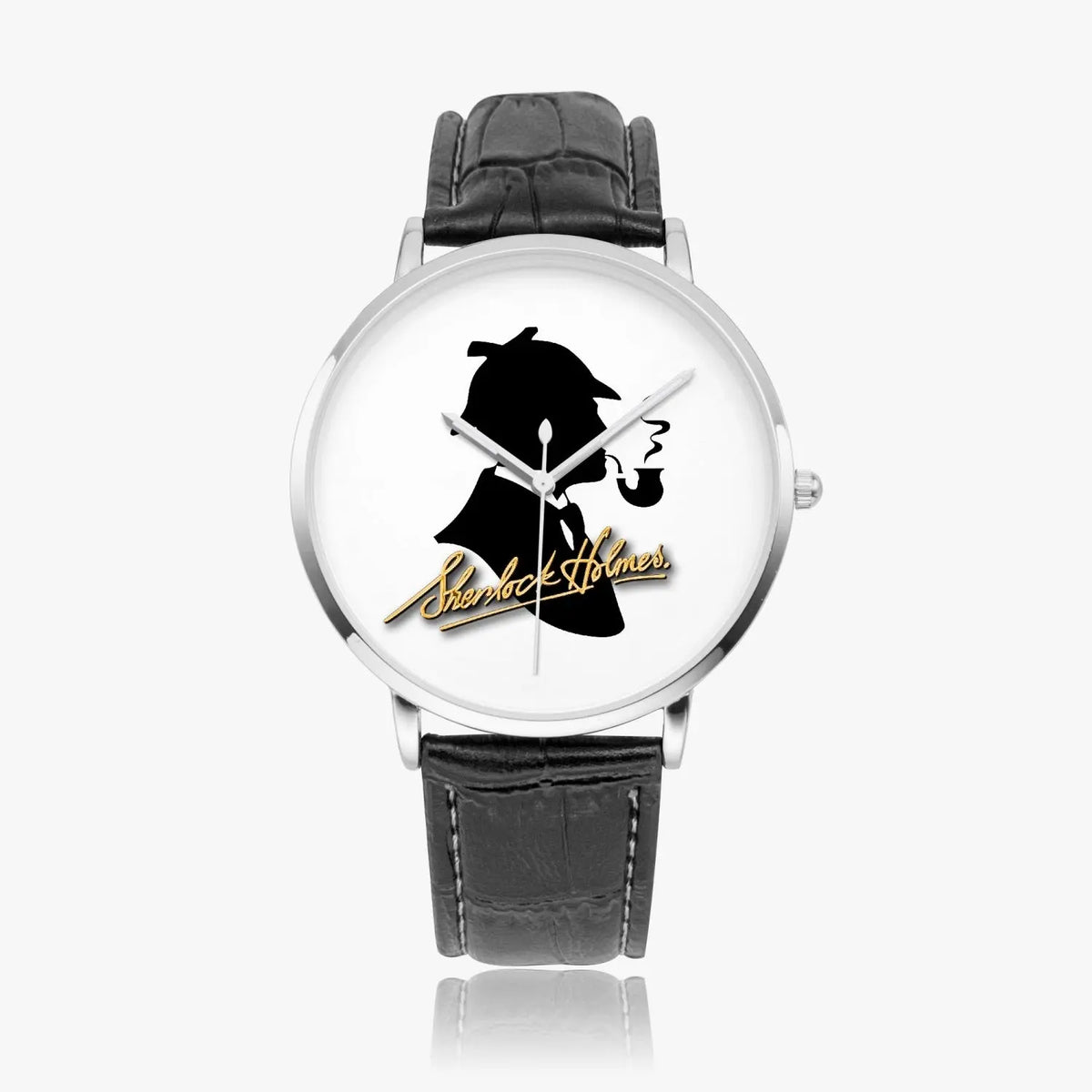 The Sherlock Holmes Company - Classic Silhouette and Signature - Quartz Watch - sherlock holmes
