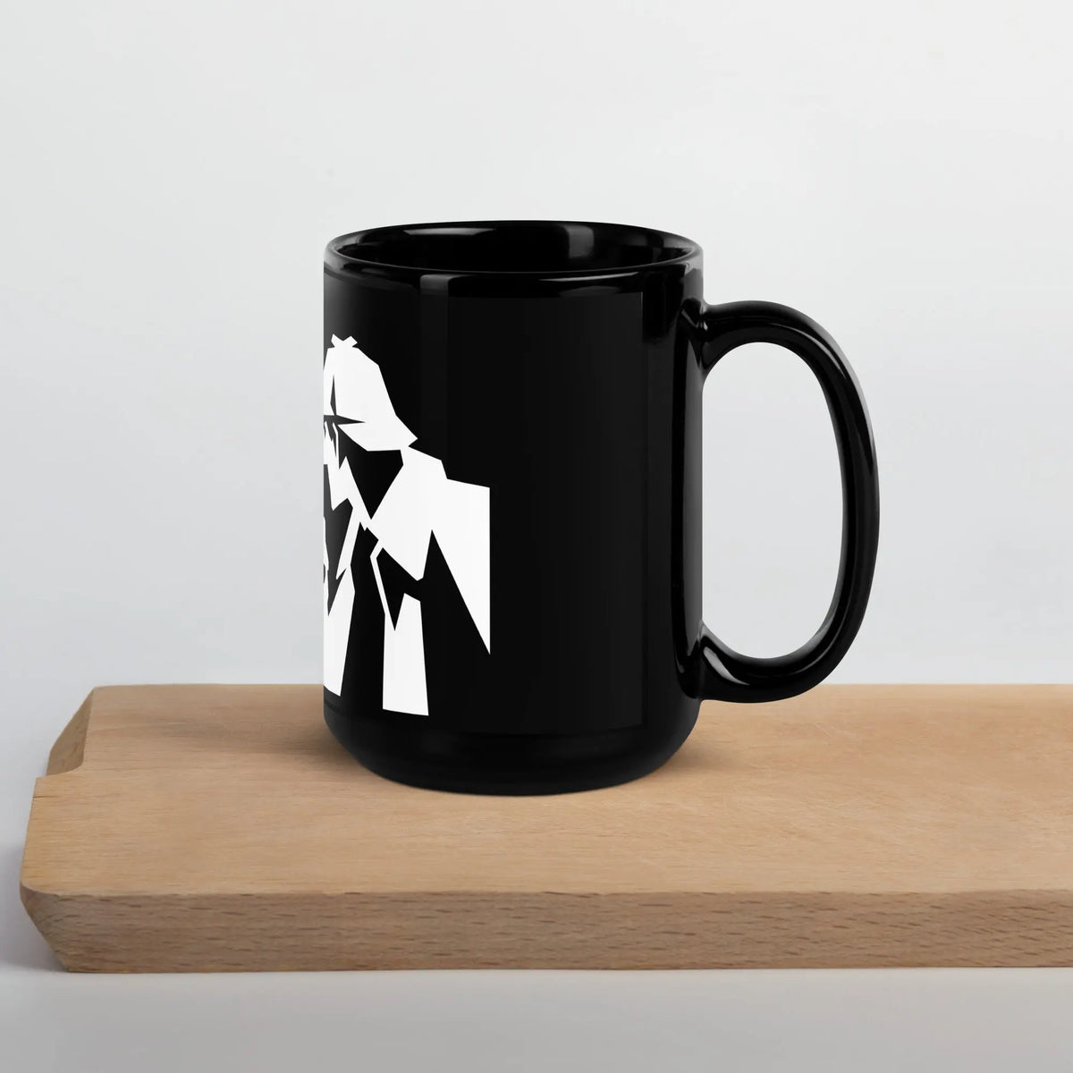 Black Glossy Mug | Black Sherlock Mug | Sherlock Holmes
