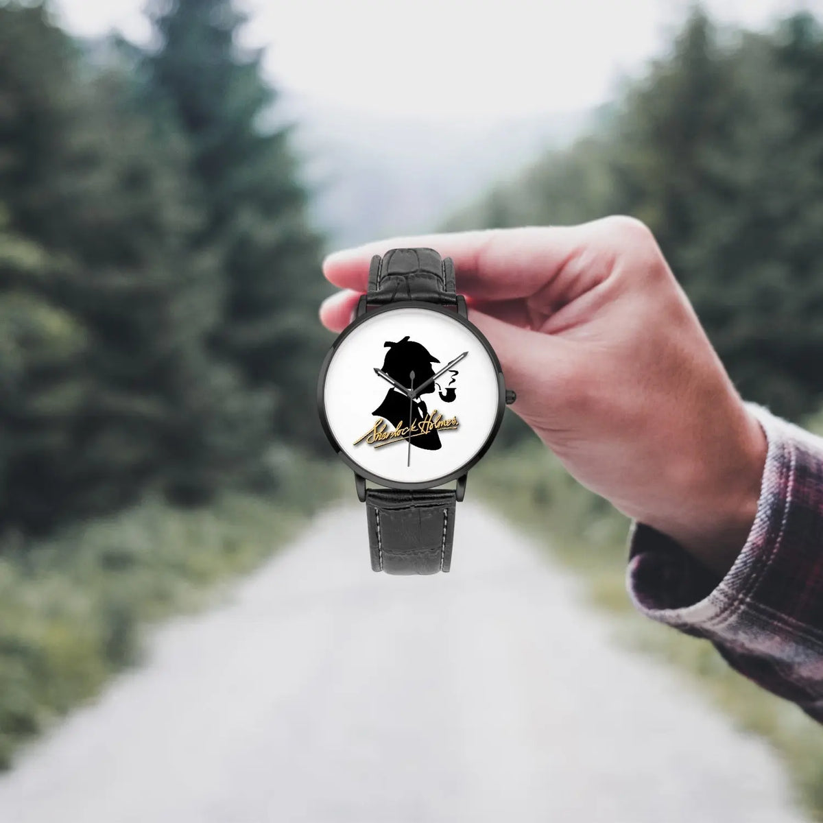The Sherlock Holmes Company - Classic Silhouette and Signature - Quartz Watch - sherlock holmes