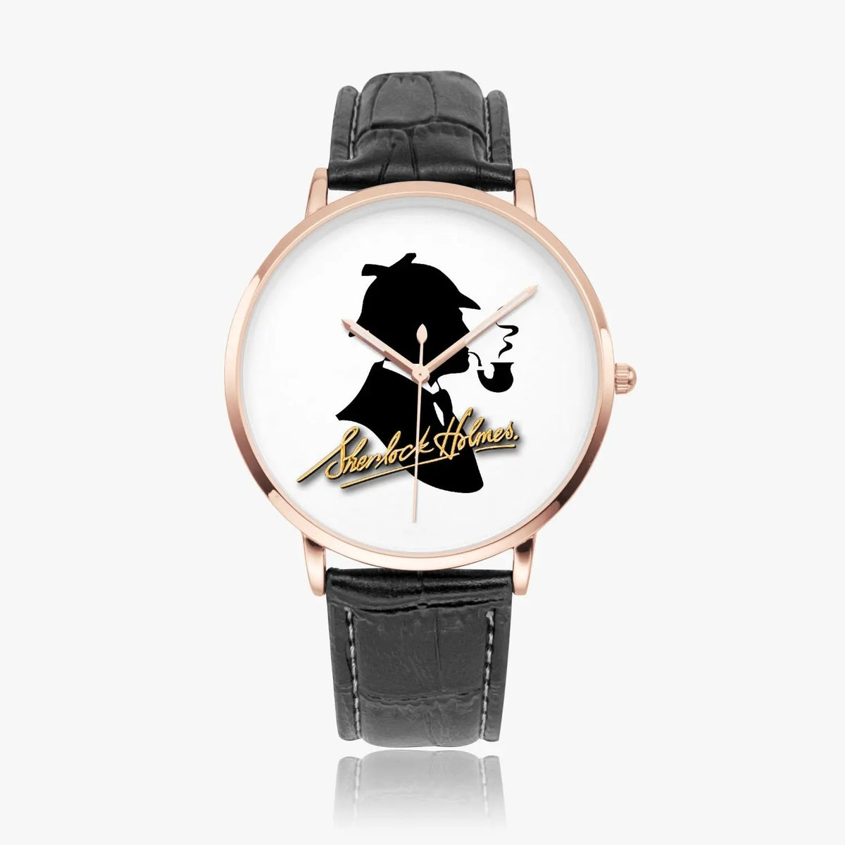 The Sherlock Holmes Company - Classic Silhouette and Signature - Quartz Watch - sherlock holmes