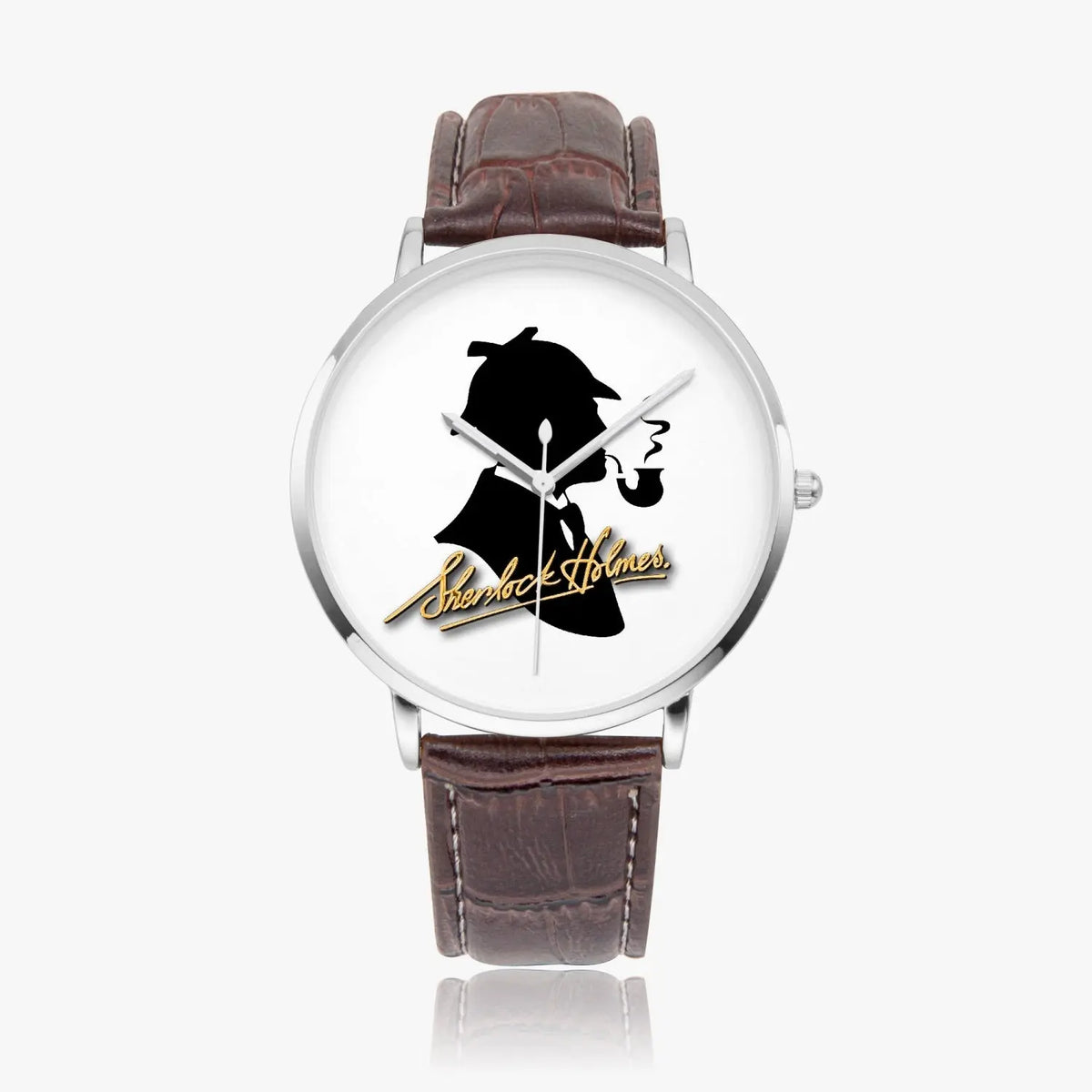 The Sherlock Holmes Company - Classic Silhouette and Signature - Quartz Watch - sherlock holmes