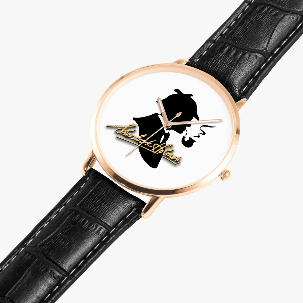 The Sherlock Holmes Company - Classic Silhouette and Signature - Quartz Watch - sherlock holmes