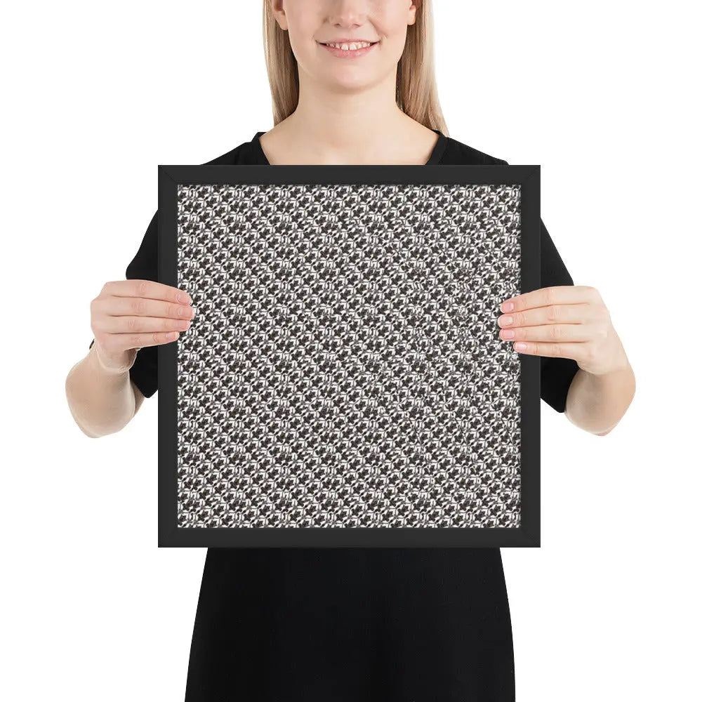 Framed Sherlock Stereogram poster - The Sherlock Holmes Company