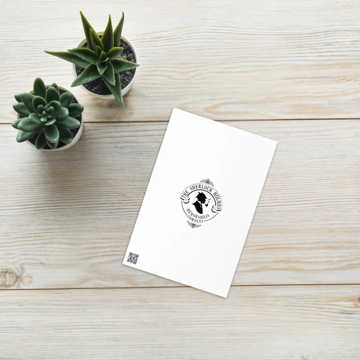 Study Scarlet Card | Scarlet Greeting Card | Sherlock Holmes