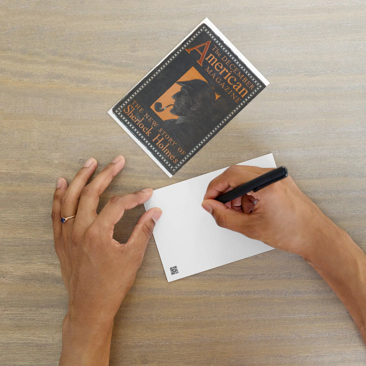 American Magazine Postcard | Magazine Postcard | Sherlock Holmes