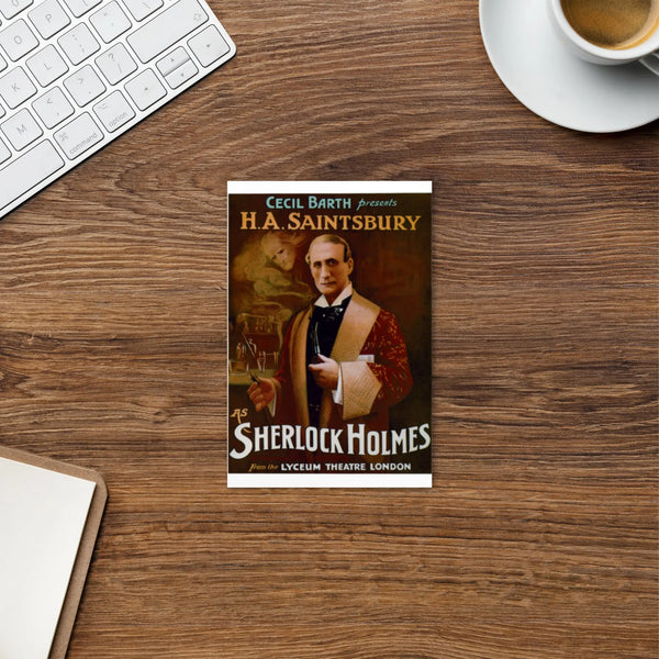 Sherlock Holmes Sainsbury | Saints Bury Postcard | Sherlock Holmes