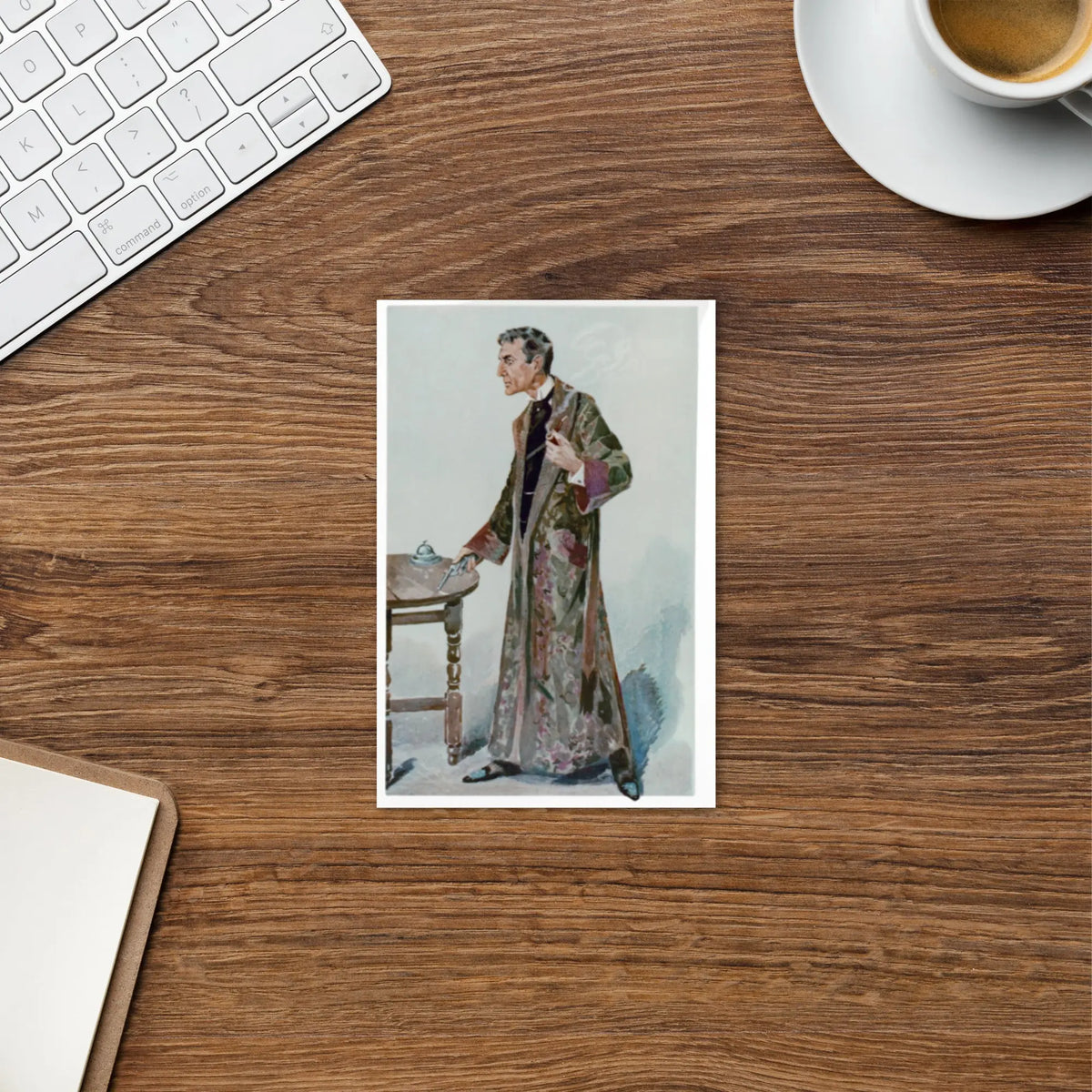 Best Standing Postcard | Gillette Standing Postcard | Sherlock Holmes