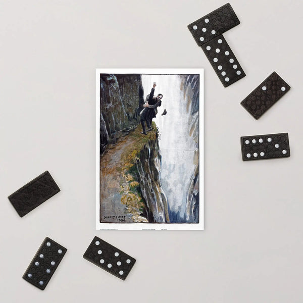 Reichenbach Falls Postcard | Sherlock Holmes