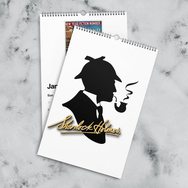 Sherlock Wall Calendar | Holmes Wall Calendar | Sherlock Holmes