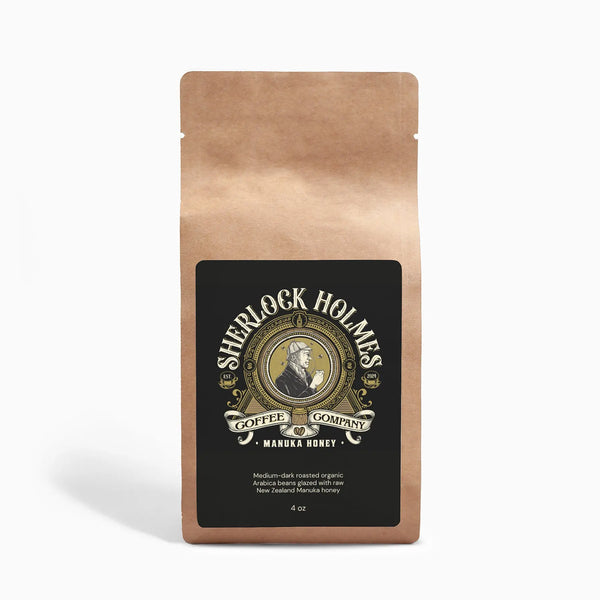 Sherlock Holmes Manuka Honey Coffee 4oz - The Sherlock Holmes Company