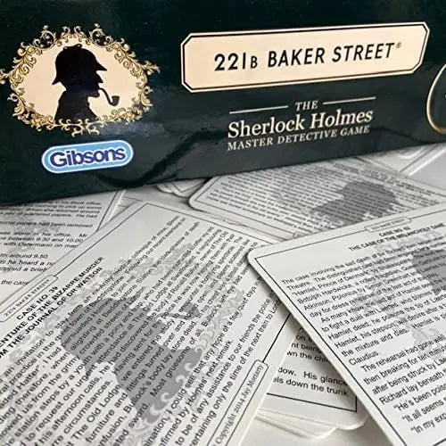 221b Street Detective | Baker Board Game | Sherlock Holmes