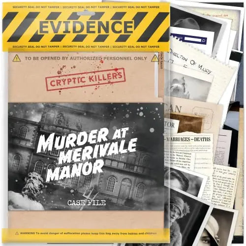 Murder at Merivale Manor Game | Murder Mystery Game | Sherlock Holmes